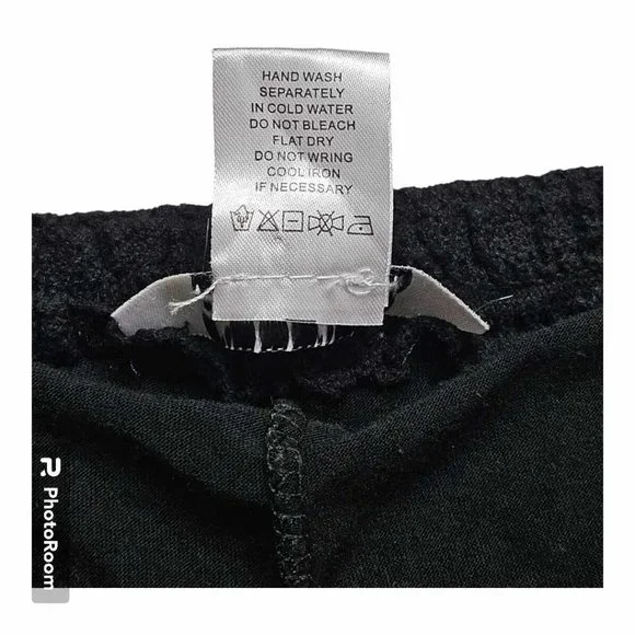 Juniors dizzylizzy Black Lace Shorts Size Large - Picture 6 of 9